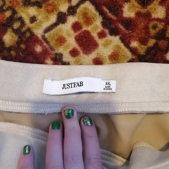 Faux Suede Women's Pants XXL - Picture 3 of 3